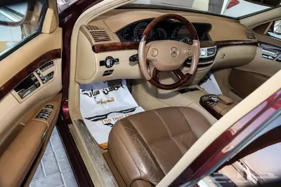 مرسيدس S 500 فل كامل موديل 2006 ممشي قليل 7