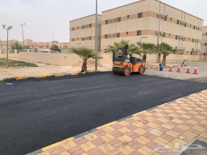 تنفيذ جميع أعمال الاسفلت 3