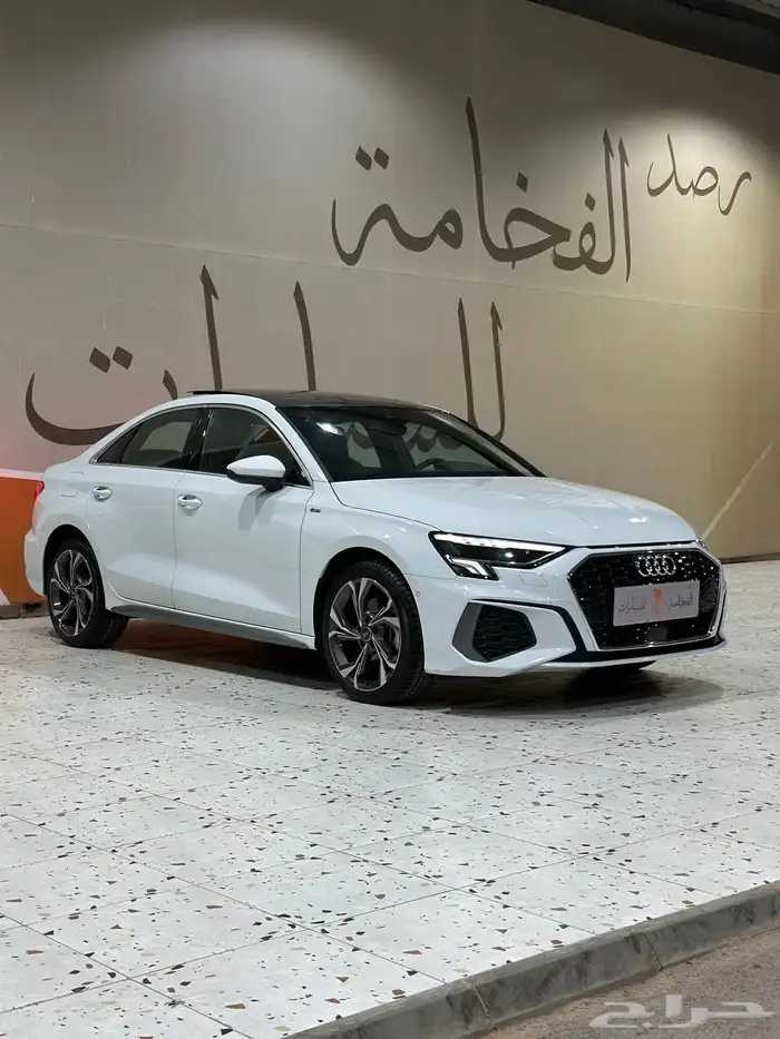 أودي A3 S line 2023 فل كامل . رصد الفخامة 0