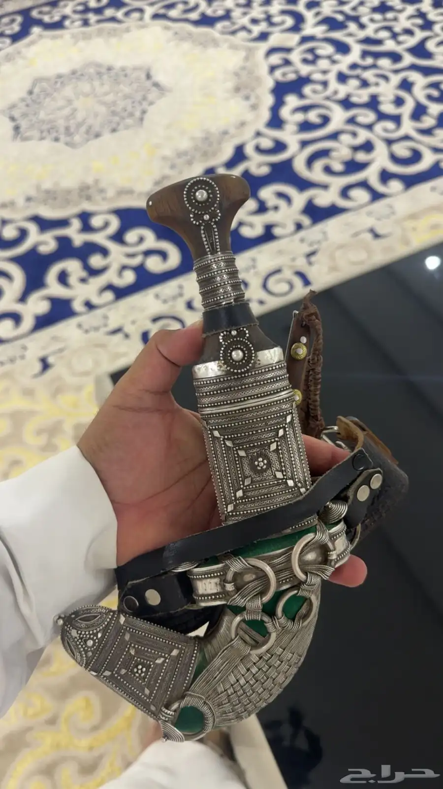 خنجر زراف سله مسمار مشروطه من اي عذروب سيمت ب9من صامل 0