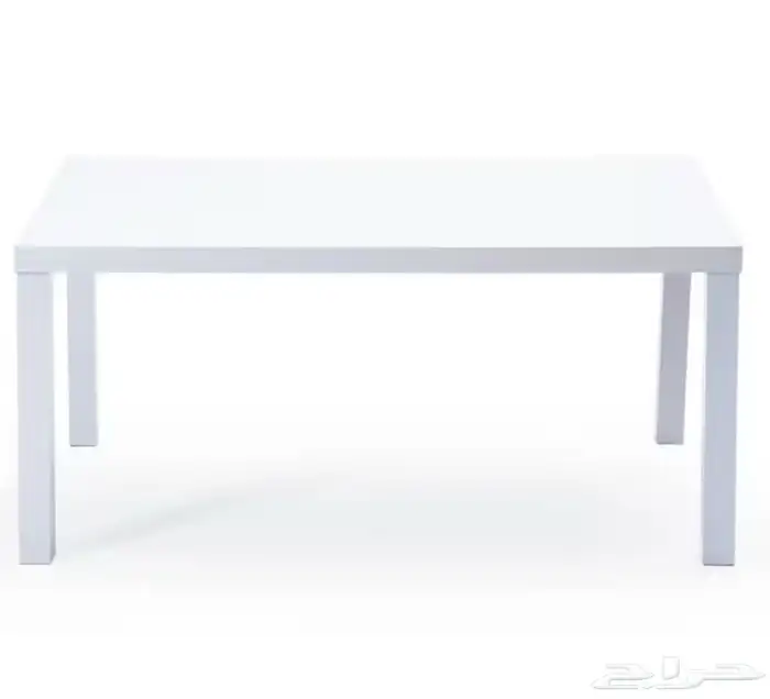 طاولة قهوة من ايكيا كبيره ابيض 1