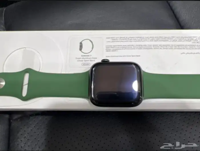 ابل ووتش سيريس 7 45mm اخضر تيتانيوم 5