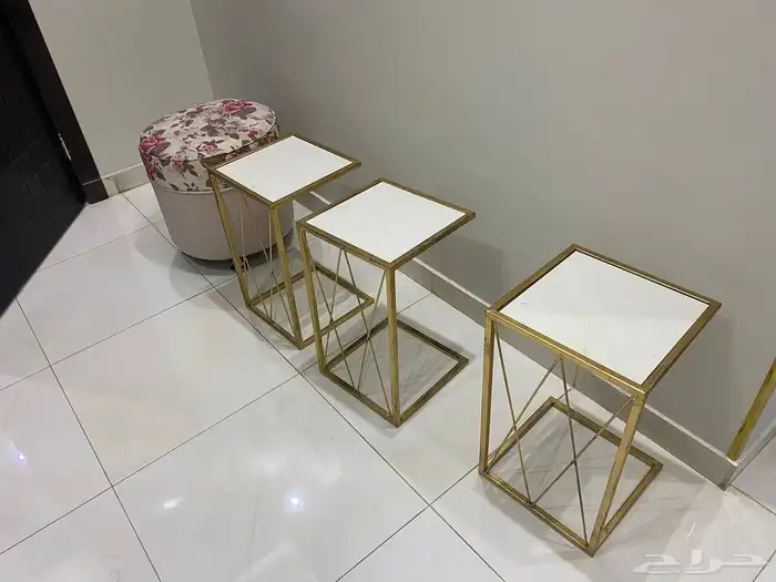 طاولات سيراميك وطاولة أو كرسي قطن 1