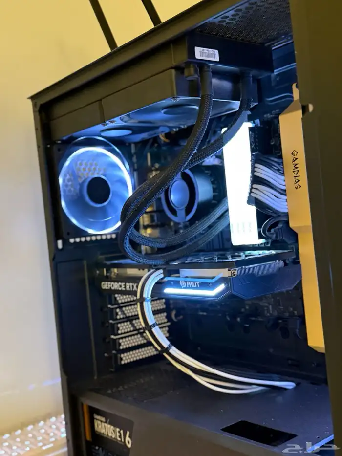 بي سي قيمنق العاب شكل مميز واداء عالي PC i5 14400F RTX game 3