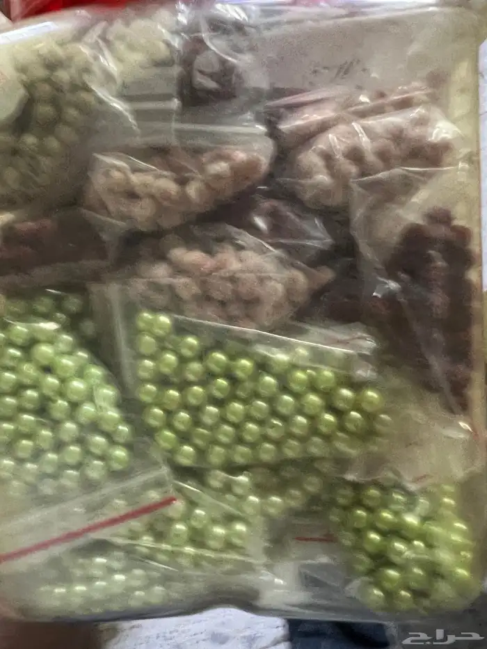 مستلزمات خياطة . جميع واشكال أنواع الخرز 2
