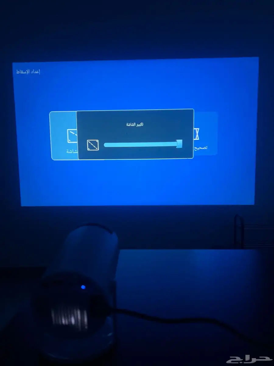 بروجكتر نوع اصلي ULTRA HD مع ريموت و سلك كهرب 8