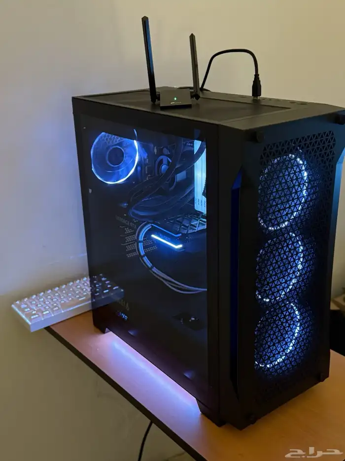 بي سي قيمنق العاب شكل مميز واداء عالي PC i5 14400F RTX game 5