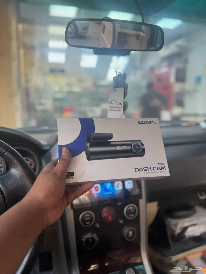 كاميرا داش كام ازدوم AZDOME M300S 4K امامية وخلفية مع GPS 0
