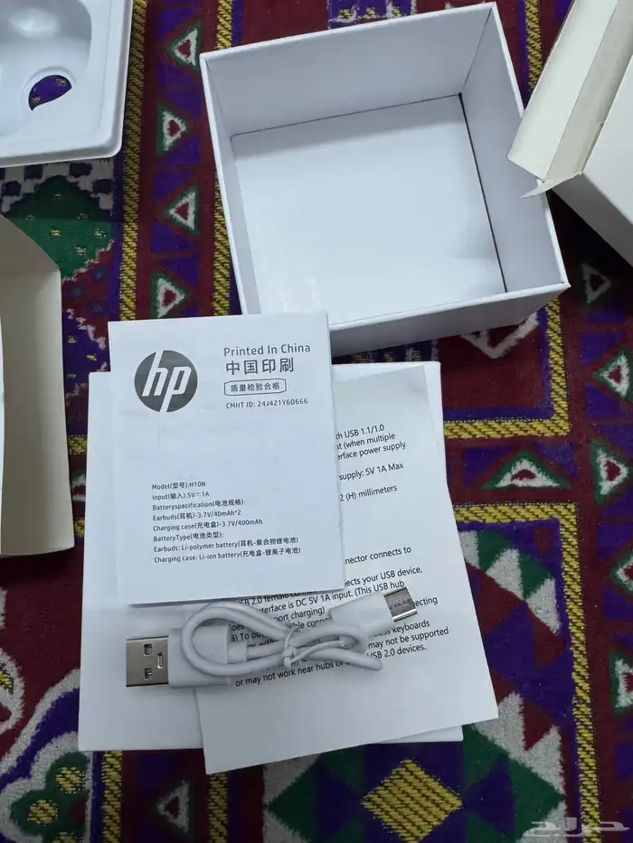 سماعة HP ايربودز للبيع مستعمله 11