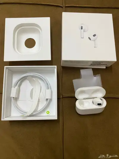 Apple AirPods 3rd generation   سماعة ابل الاصدار الثالث 0