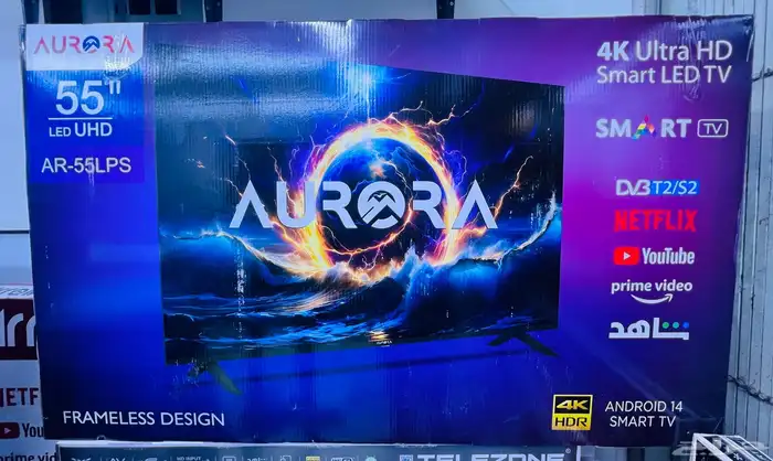 AURORA 55  TV - HDR - Android 14 1