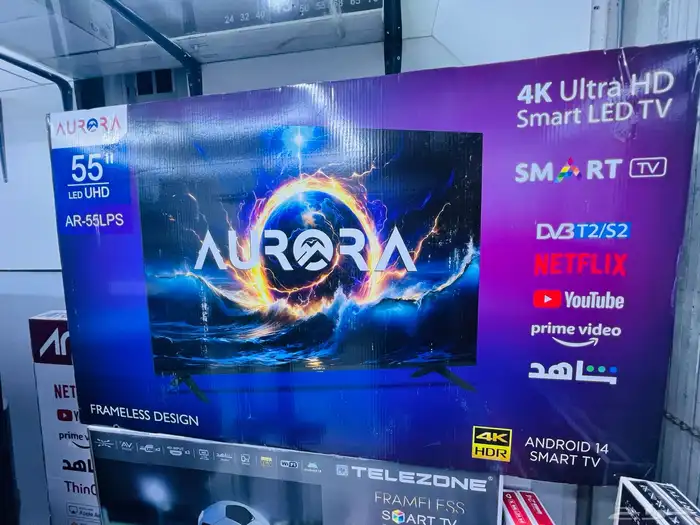 AURORA 55  TV - HDR - Android 14 2