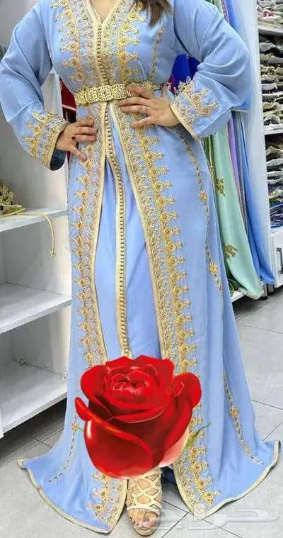 قفطان مغربي من قطعتين 3