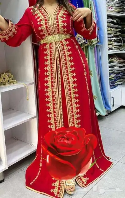 قفطان مغربي من قطعتين 2