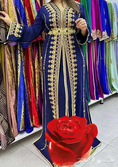 قفطان مغربي من قطعتين 1