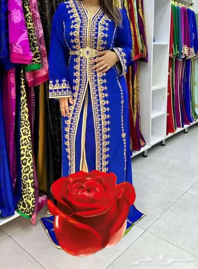 قفطان مغربي من قطعتين 0