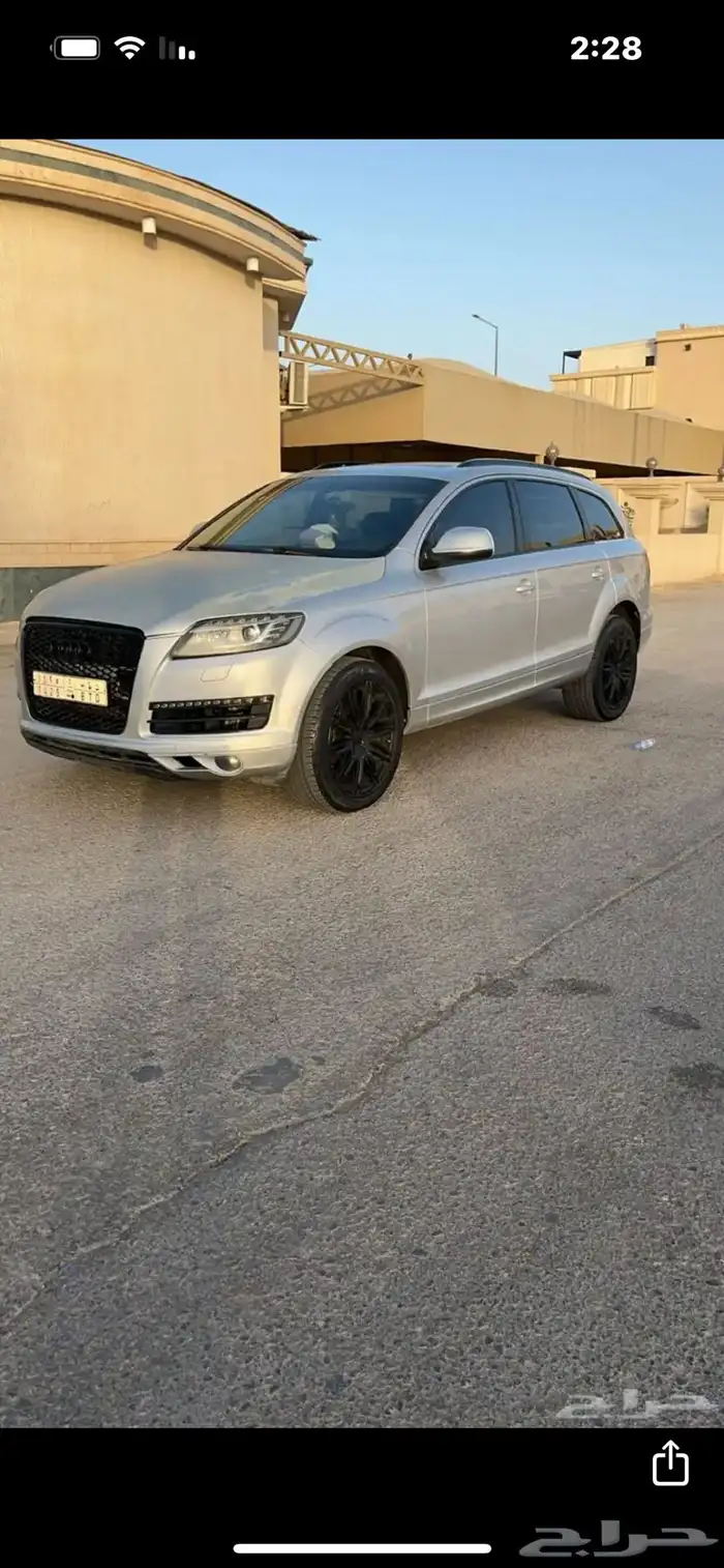 جيب اودي Q7 بحالة الوكاله 0