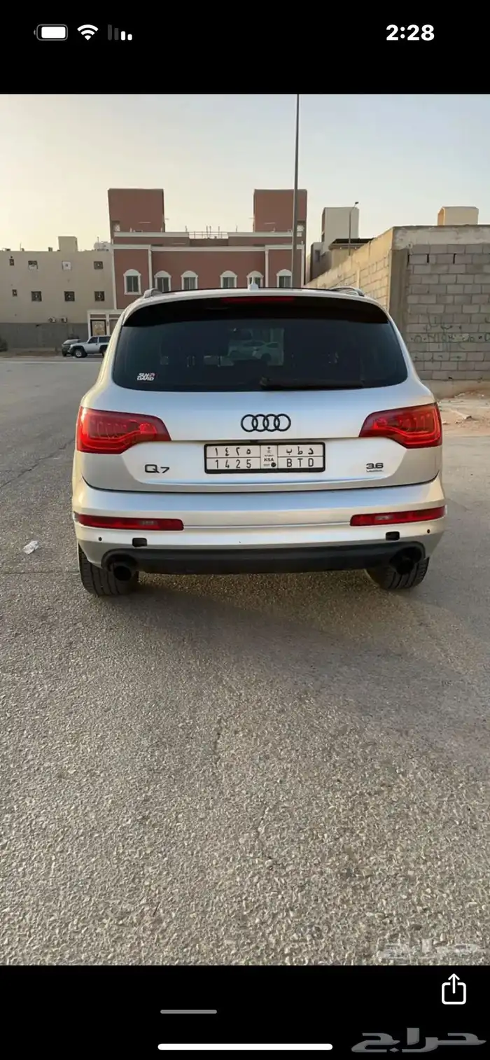 جيب اودي Q7 بحالة الوكاله 4