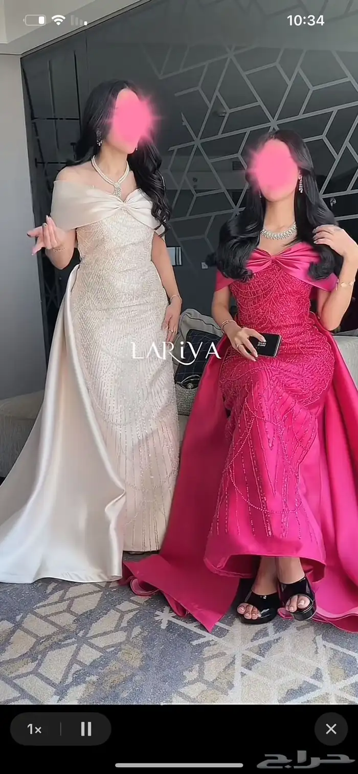 فستان سهره هبه 3