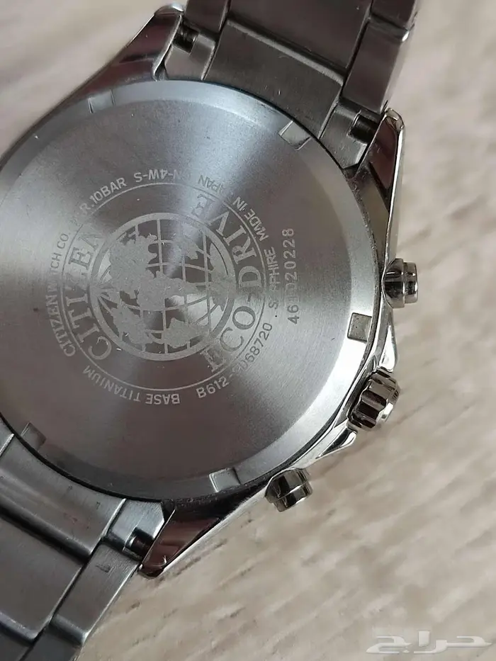 للبيع ساعة CITIZEN أصلية Eco-Drive Titanium 16