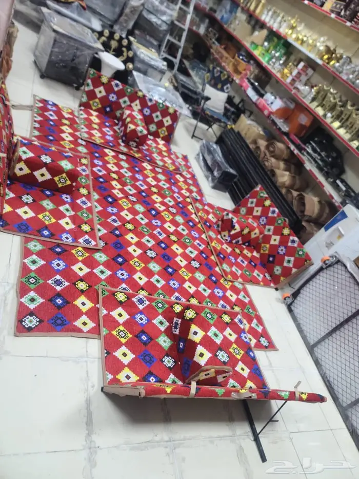 طقم جلسات ارضية للحدائق و البر الصحراء 3