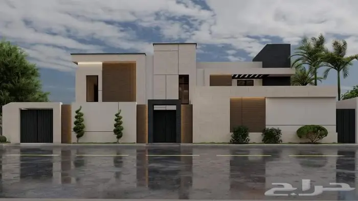 تصميم واجهات ثري دي فلل _تجاري _سكني 0