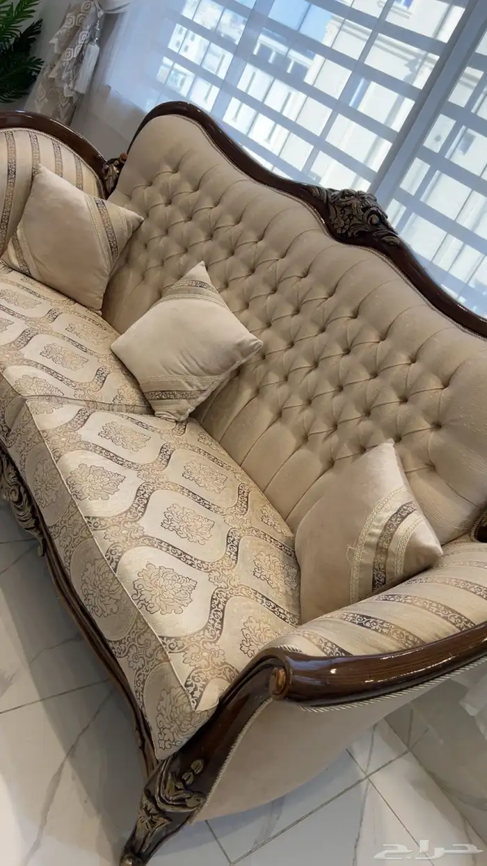 طقم كنب وسرير اطفال وعربيه اطفال 3