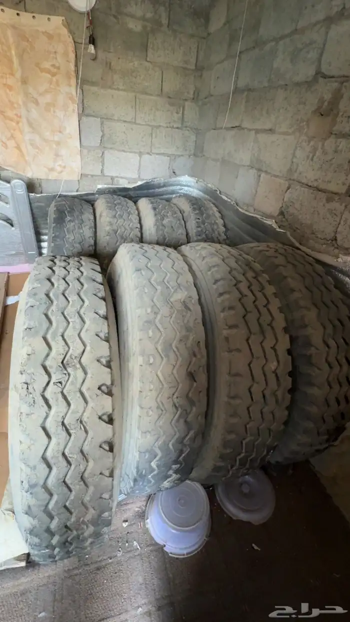 برامك وشقف وجنوط 24 للبيع وعدد 8 كفرات وجنوط مقاس جنط 20 7