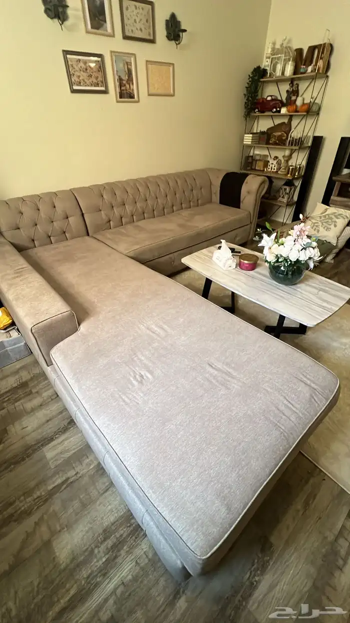 كنب حرف L زاوية 3