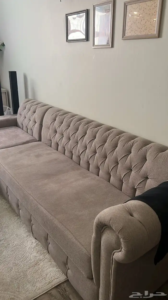كنب حرف L زاوية 1