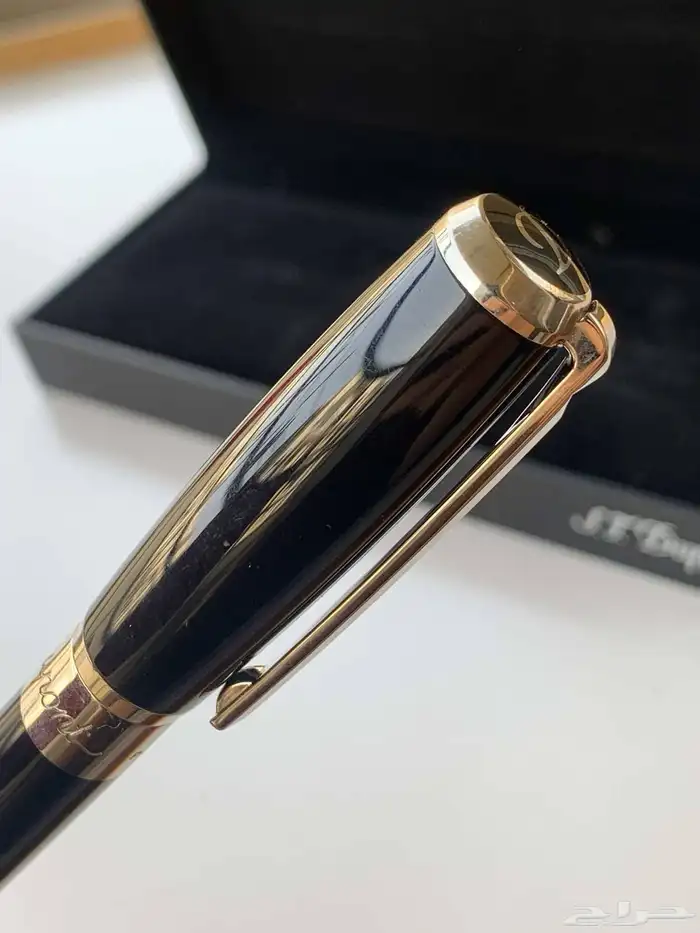قلم ديبون فلوماستر S.T. Dupont Line D Gloss Black 6