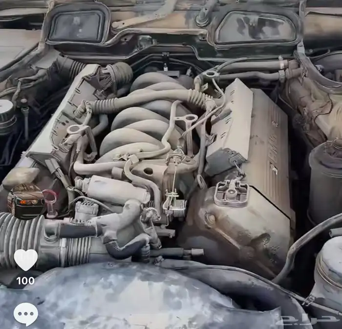 ماكينه بي ام دبليو عاديه بدون فاينوس 95-98 0