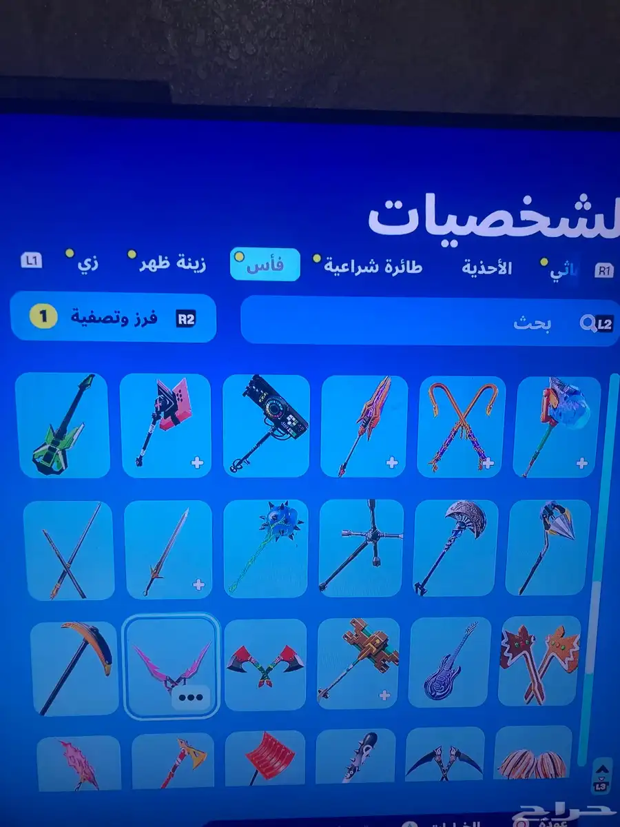 للبيع حساب فورت نايت 16