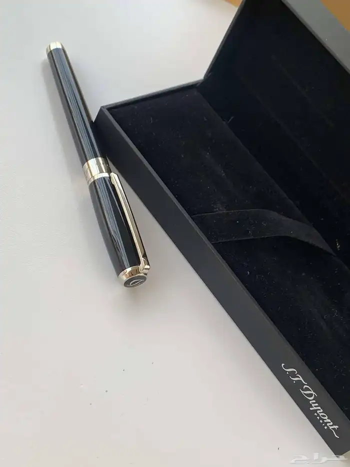 قلم ديبون فلوماستر S.T. Dupont Line D Gloss Black 1