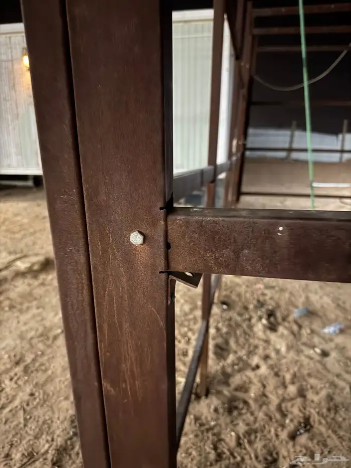 غرفه حديد تفصيل خاص بدون لحام 2