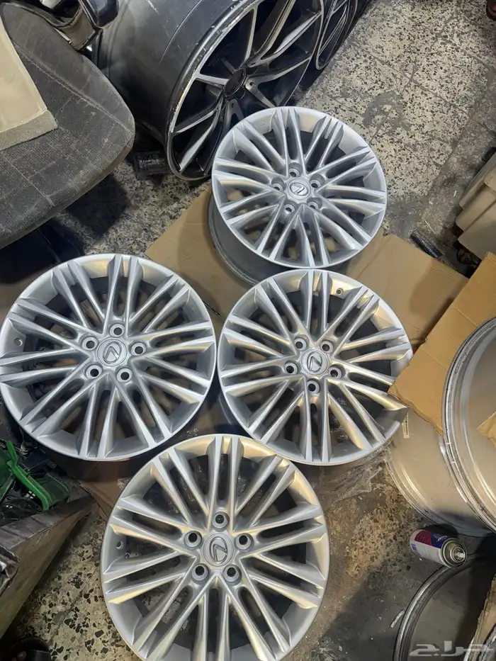 جنوط لكزس ES350 مقاس 17 اصلي وكاله 7