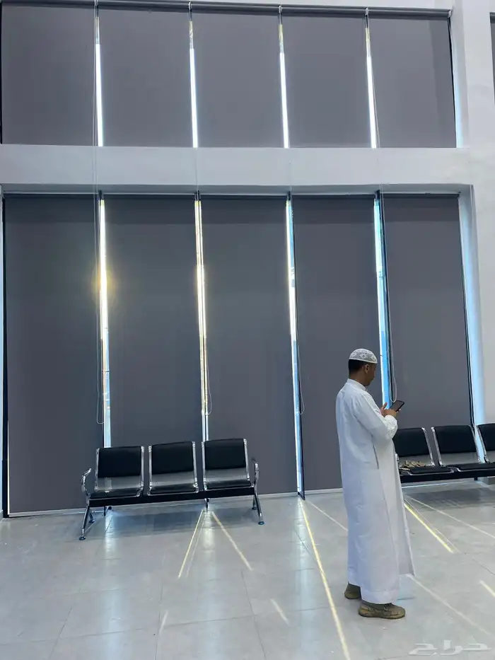 ستائر رول صن سكرين ستاير رول بلاك اوت تفصيل وتوريد وتركيب 15