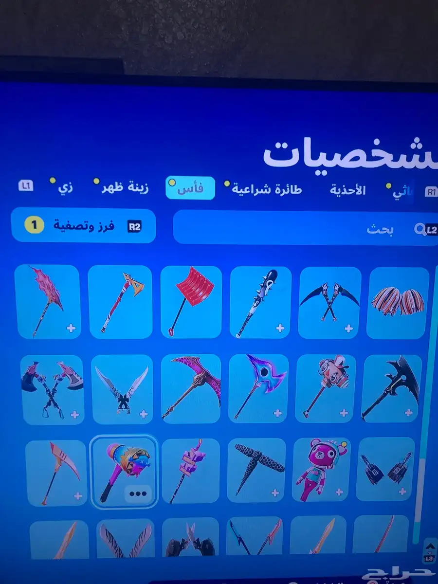 للبيع حساب فورت نايت 17