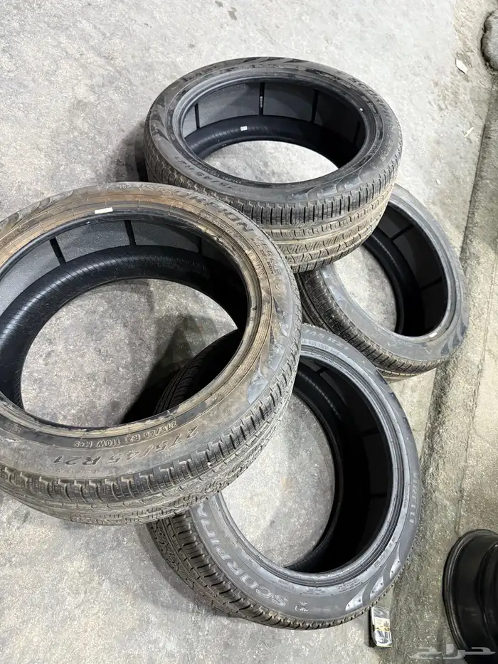 كفرات برلي 21 45 275 نظيف خاليه من جميع العيوب 40