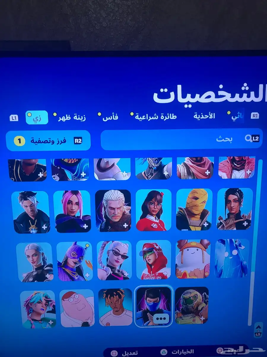 للبيع حساب فورت نايت 3