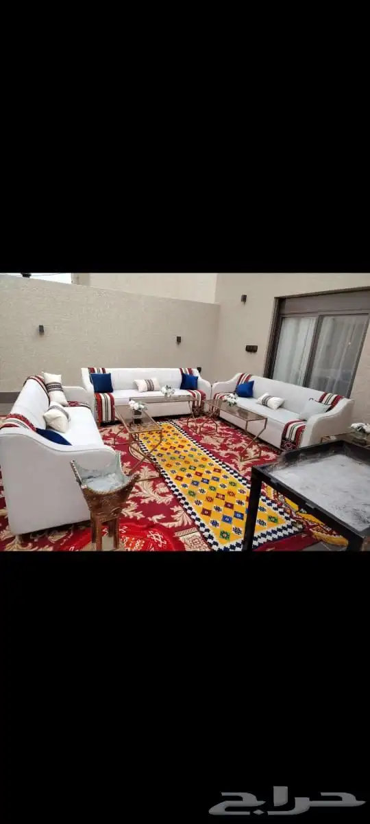 تاجير خيام عديه وخيام عربيه وكراسي فخمه طاولات كنب زال جلسا 5