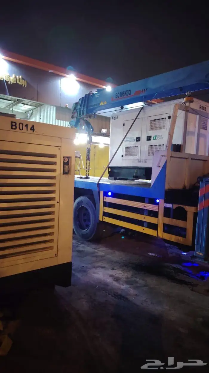 ايجار مولد كهرباء وتورلايت ولودبانك 0