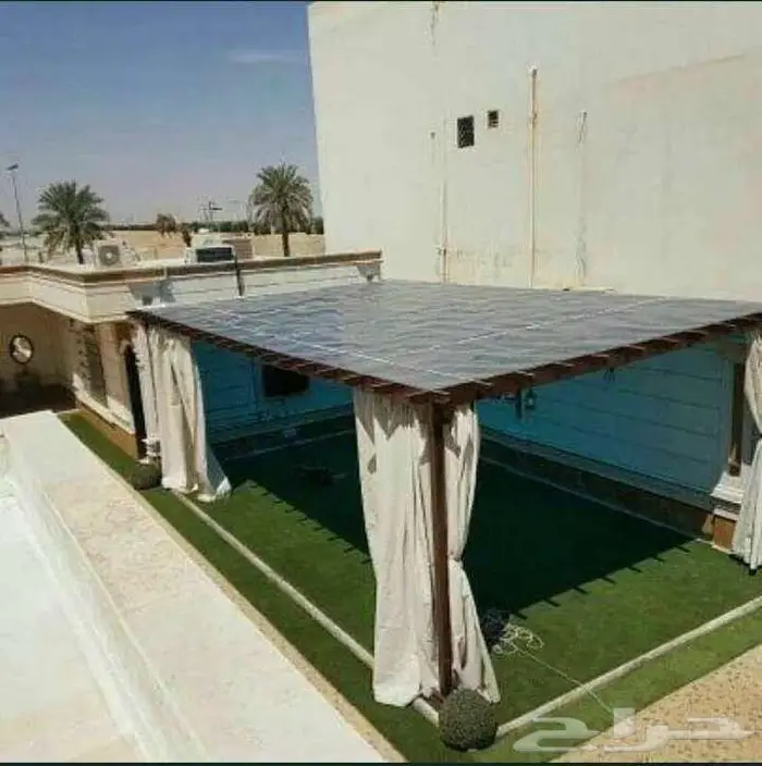 مظلات و سواتر و عشب صناعي 6