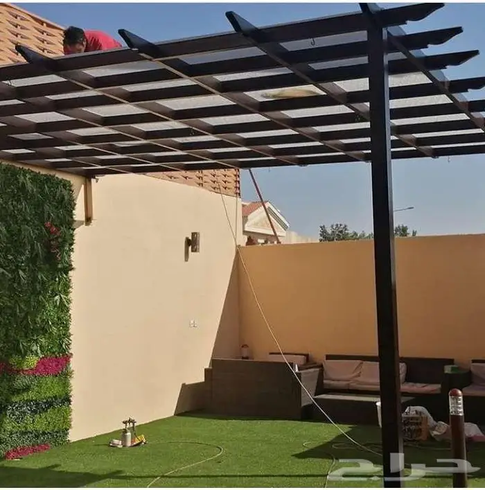 مظلات و سواتر و عشب صناعي 21