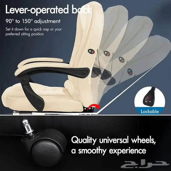 كرسي مكتب فخم مريح بخاصية المساج   Office Chair 2