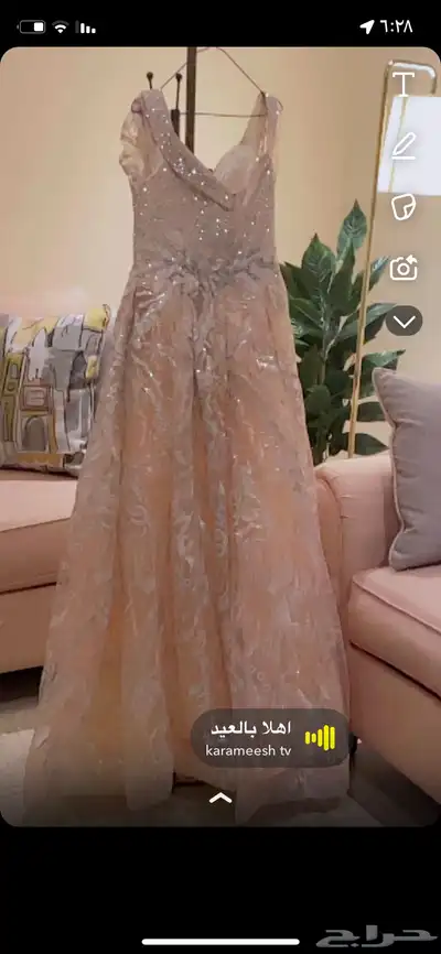 فستان جميل ع السوم 1