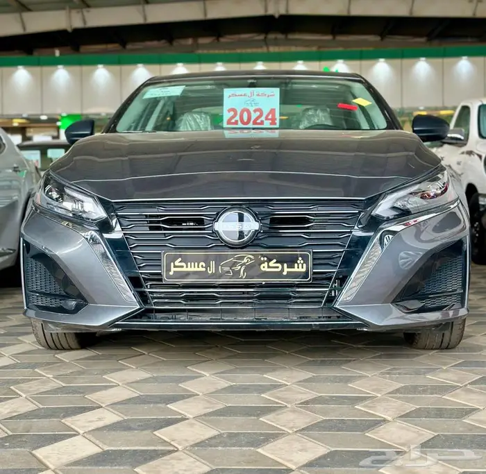 نيسان التيما ستاندر 2024 متاح اسود ورصاصي 7