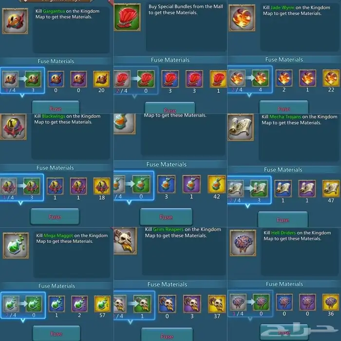 قلعة قائد حشد لوردس موبايل لقطه تروح مملكه 1182 بطل 11k 5