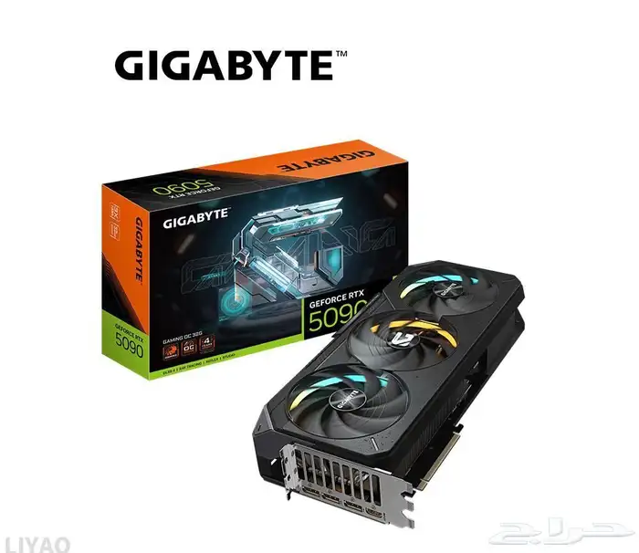 كرت شاشة RTX 5090 GIGABYTE Windforce OC جديد 1