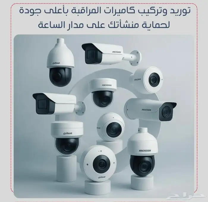 عقود لنظام الدفاع المدني وتركيب كاميرات مراقبة 1